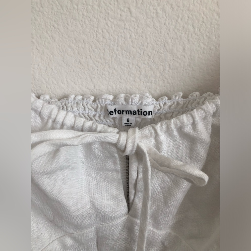 Reformation Rory Linen Top - Picture 7 of 9